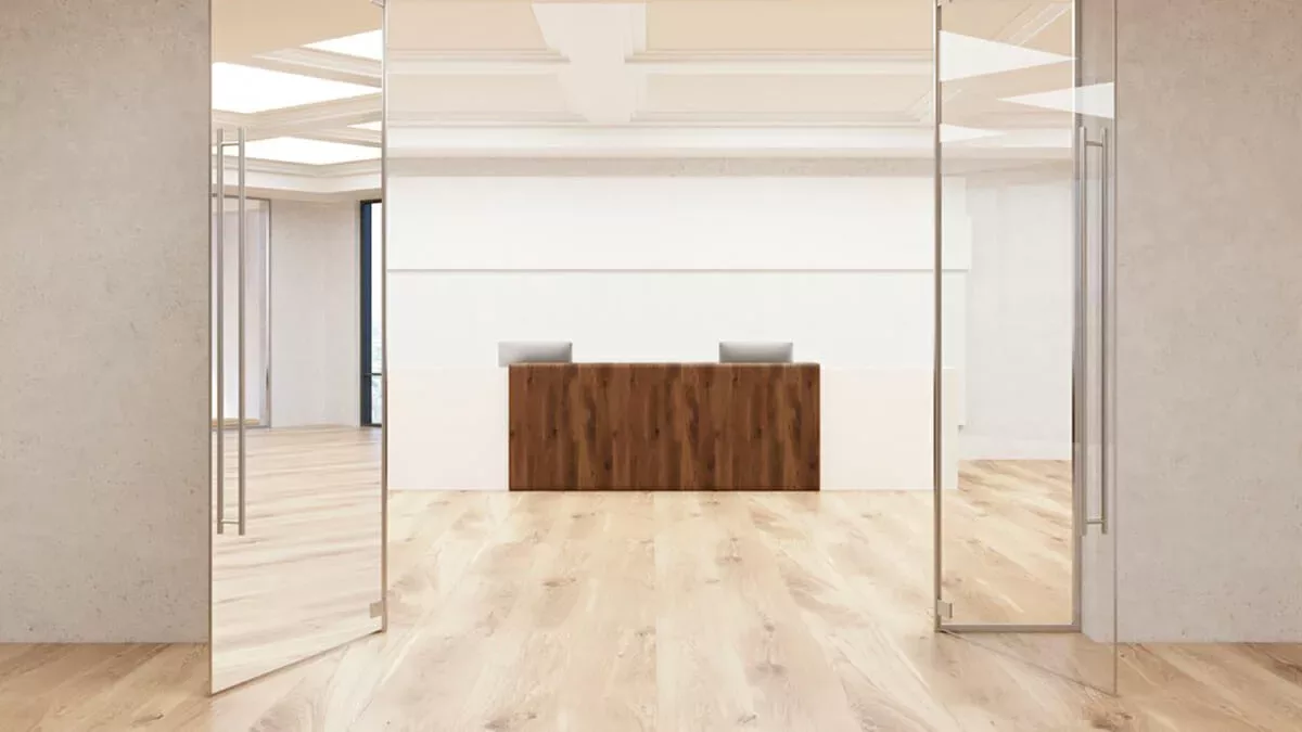 suelos parquet oficina