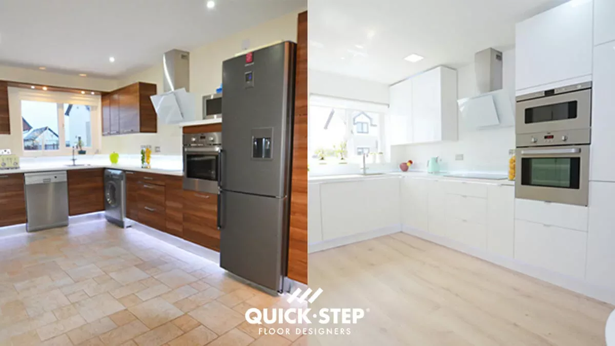 cocina chef suelos de vinilo